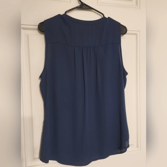 Large Blue Soho Blouse - Picture 2 of 8